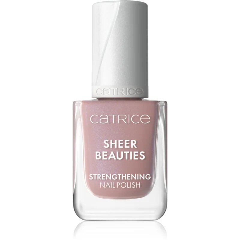 Catrice Sheer Beauties Strengthening Nail Polish körömerősítő lakk árnyalat 070 Dusty Romance 10.5 ml