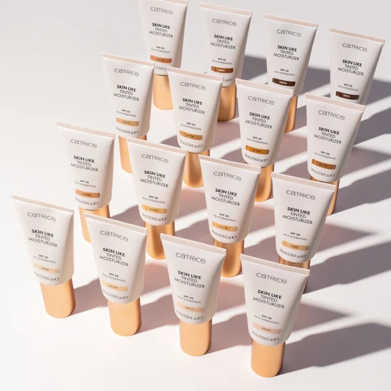 Catrice Skin Like Tinted Moisturizer hidratáló tonizáló krém SPF 30 árnyalat 057W 28 ml