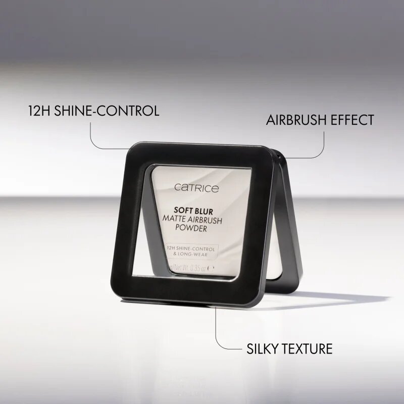 Catrice Soft Blur Matte Airbrush Powder mattító fixáló púder árnyalat 020N 10 g