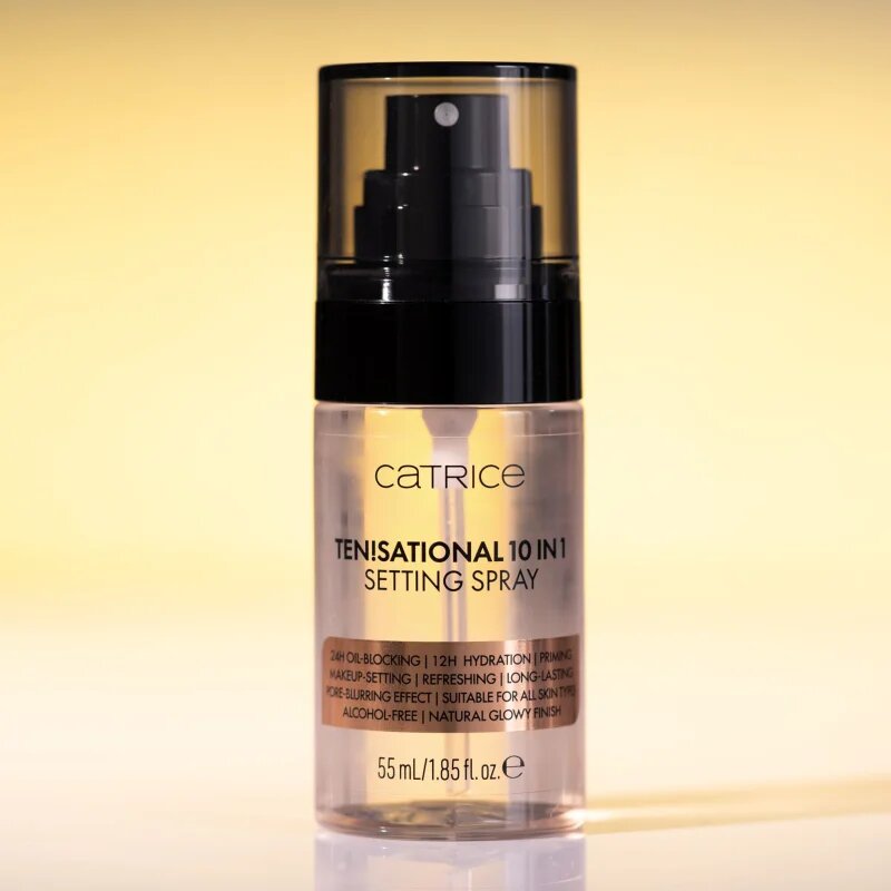 Catrice Ten!sational 10 in 1 sminkfixáló spray hidratáló hatással 55 ml