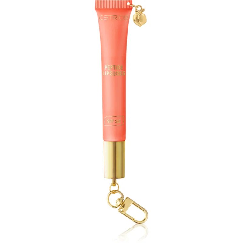 Catrice The Summer Edit Peptide Lipgloss ajakfény peptidekkel SPF 25 C03 Peach Iced Tea 11.5 ml