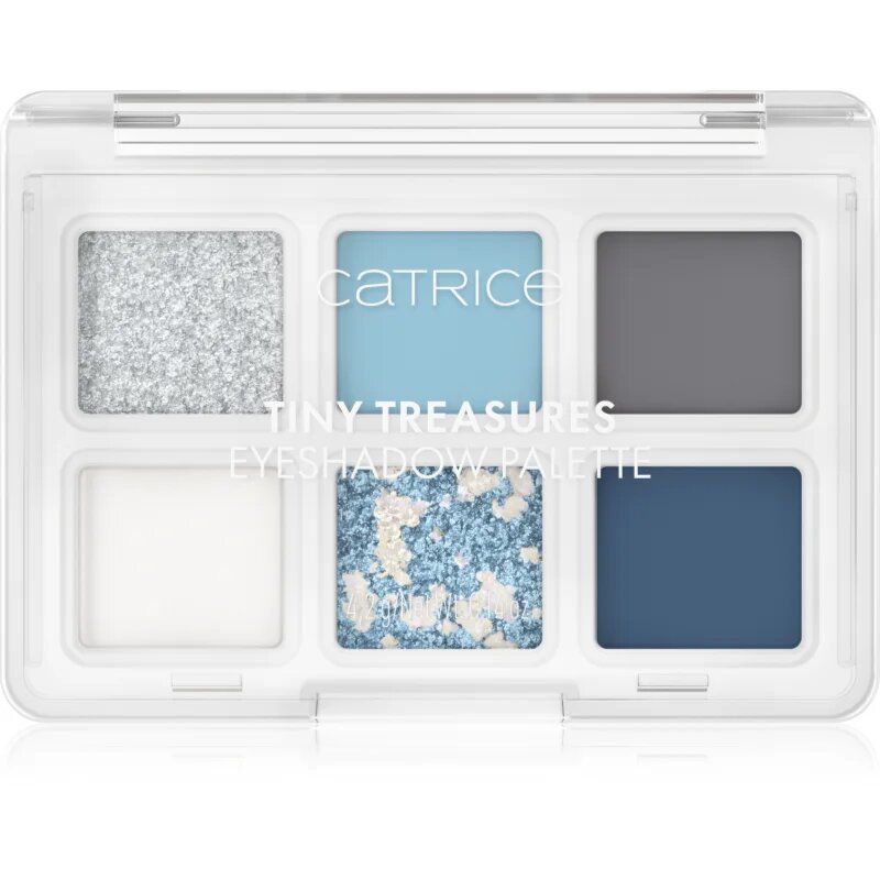 Catrice Tiny Treasures szemhéjfesték paletta árnyalat 040 Icy Whisper 4.2 g
