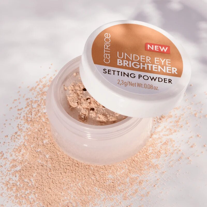 Catrice Under Eye Brightener hosszan tartó fixáló púder hidratáló hatással árnyalat 020 Warm Nude 2.3 g