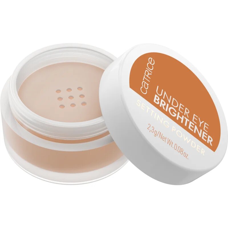 Catrice Under Eye Brightener hosszan tartó fixáló púder hidratáló hatással árnyalat 030 Golden Toffee 2.3 g