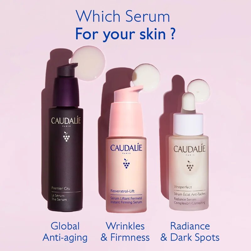 Caudalie Resveratrol-Lift intenzív feszesítő szérum a ráncok ellen 30 ml