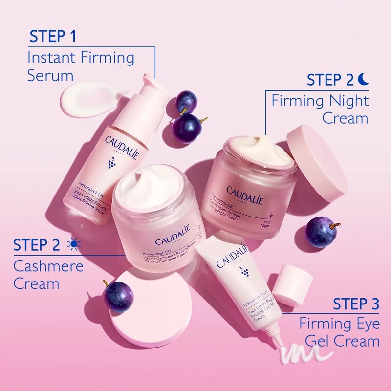 Caudalie Resveratrol-Lift intenzív szemkörnyékápoló krém feszesítő hatással 15 ml