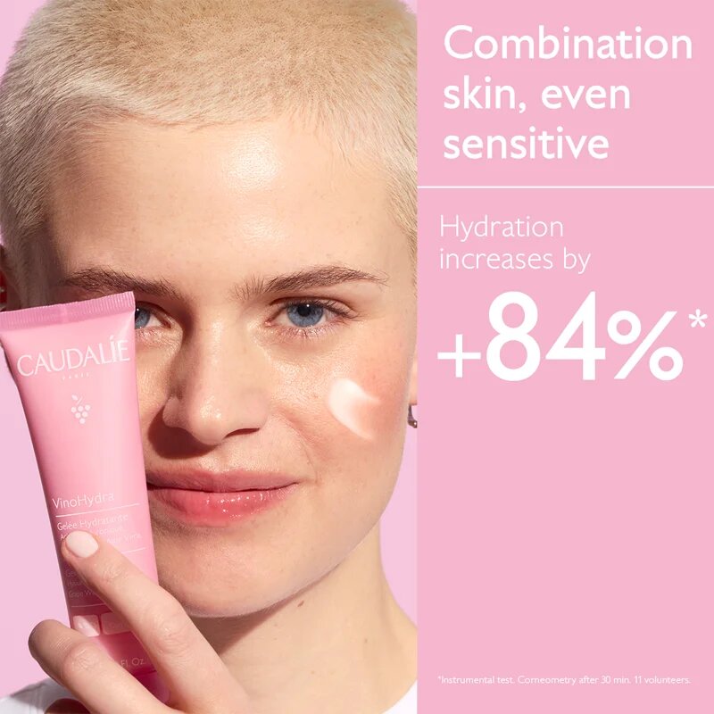 Caudalie VinoHydra Gel Moisturizer hidratáló gél kombinált bőrre 60 ml