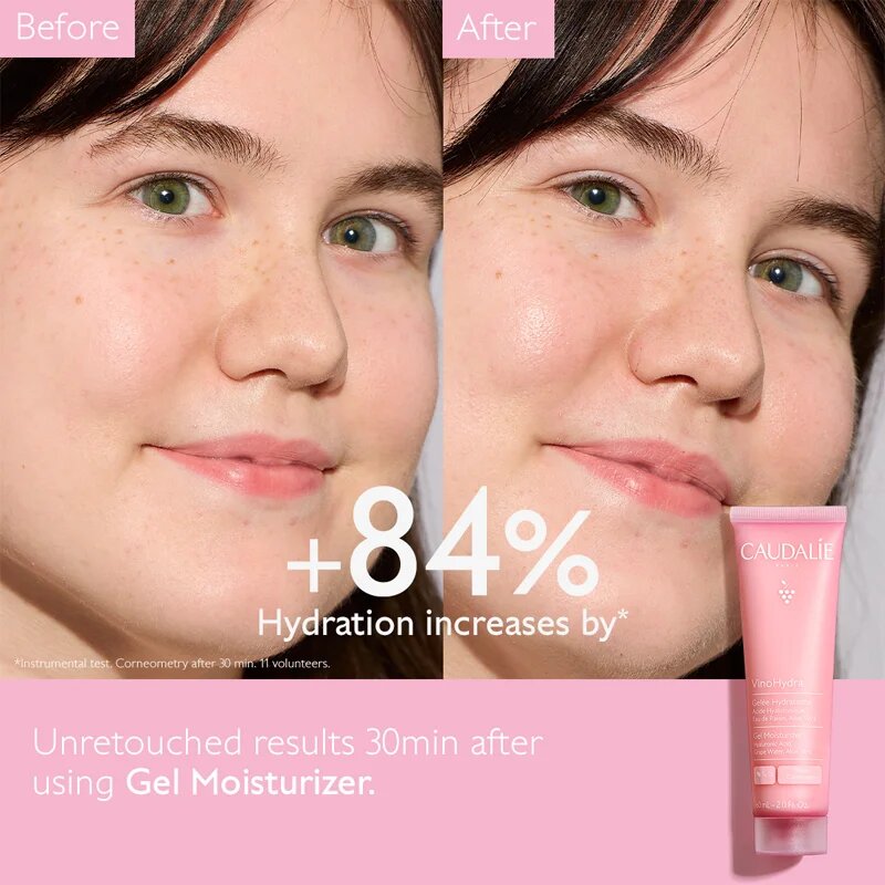 Caudalie VinoHydra Gel Moisturizer hidratáló gél kombinált bőrre 60 ml