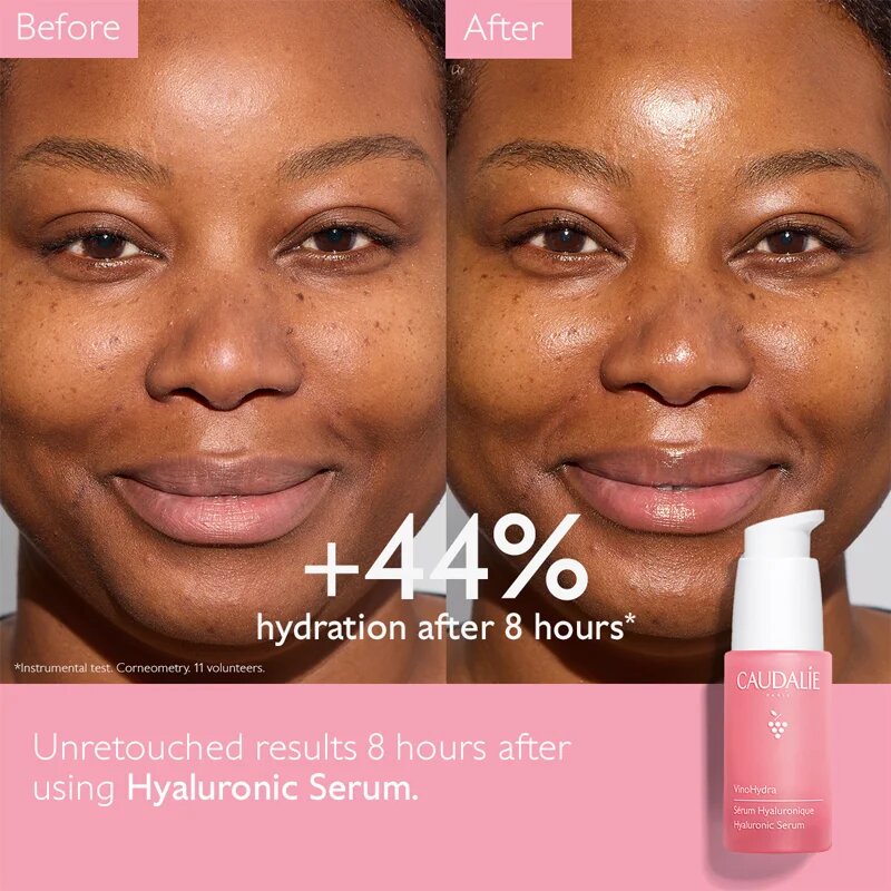 Caudalie VinoHydra Hyaluronic Serum hidratáló szérum az első ráncokra 30 ml