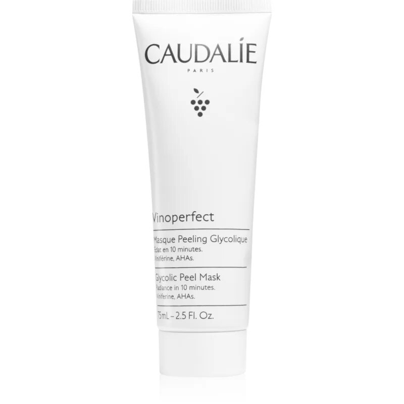 Caudalie Vinoperfect peeling maszk az élénk bőrért 75 ml