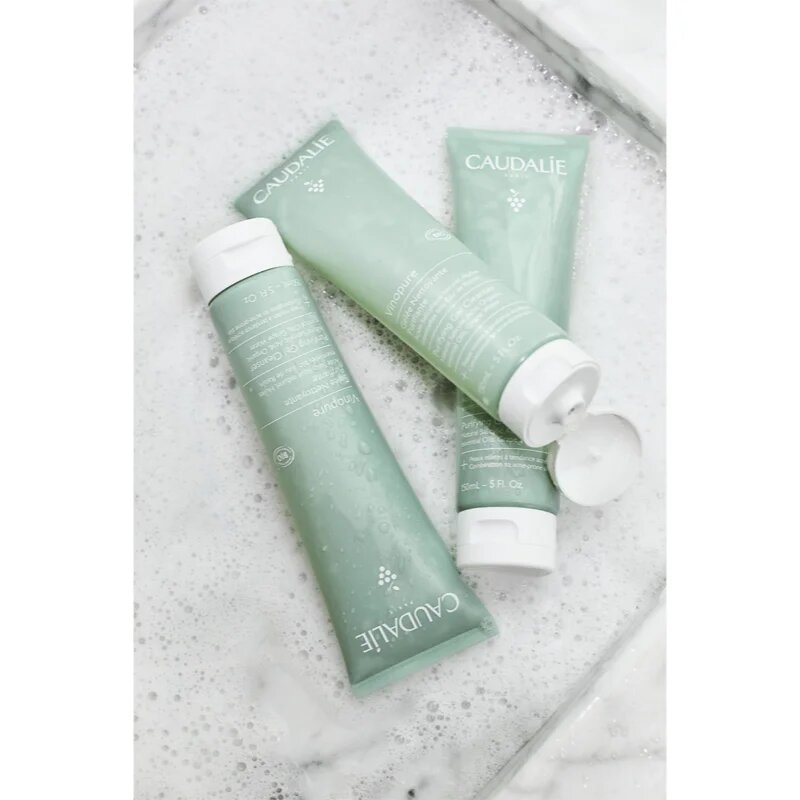Caudalie Vinopure Purifying Gel Cleanser mélyen tisztító gél zsíros és problémás bőrre 150 ml