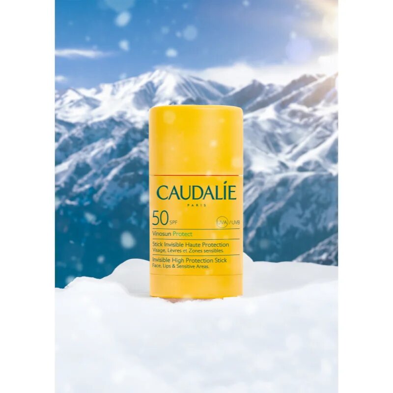 Caudalie Vinosun védő ápolás a káros napsugarakkal szemben az arcra és az érzékeny részekre SPF 50 15 g