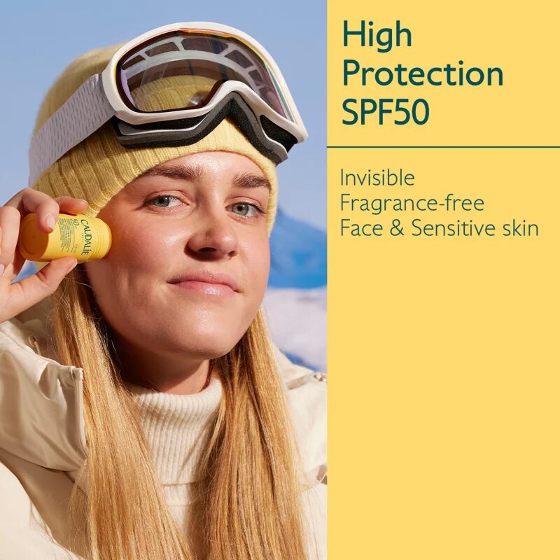Caudalie Vinosun védő ápolás a káros napsugarakkal szemben az arcra és az érzékeny részekre SPF 50 15 g
