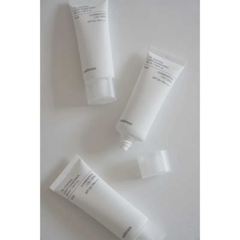celimax Oil Control Light Sunscreen napozó krém SPF50+ kombinált és zsíros bőrre 40 ml