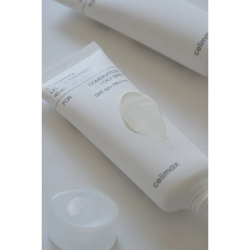 celimax Oil Control Light Sunscreen napozó krém SPF50+ kombinált és zsíros bőrre 40 ml