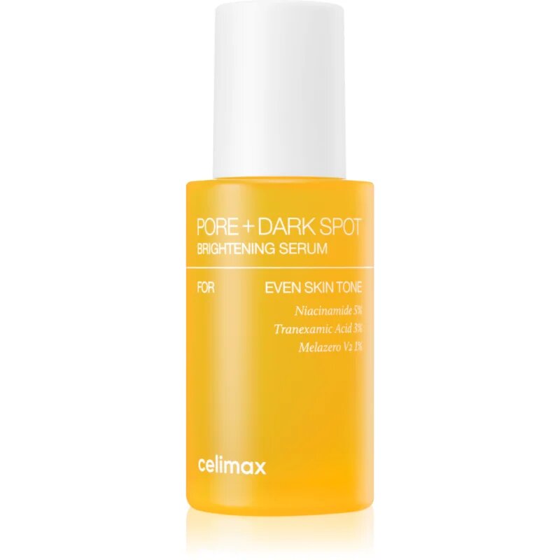 celimax Pore+Dark Spot Brightening Serum regeneráló és élénkítő szérum pórusok minimalizálásához 30 ml