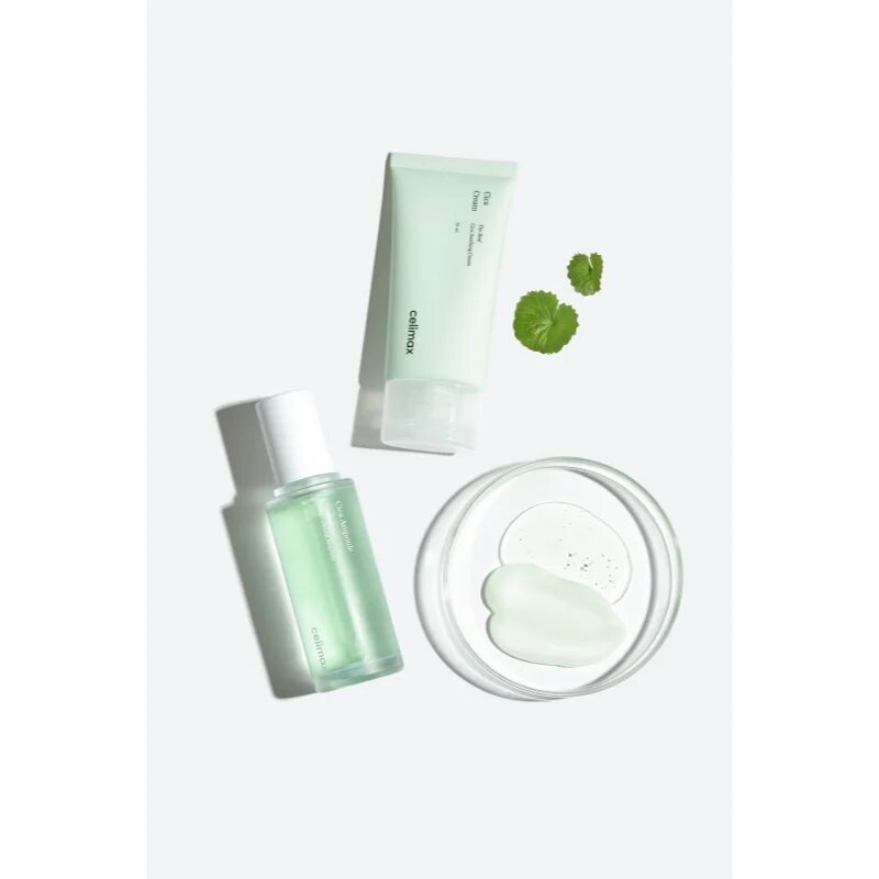 celimax The Real Cica Soothing Cream Könnyű enyhítő krém géles textúrájú 50 ml