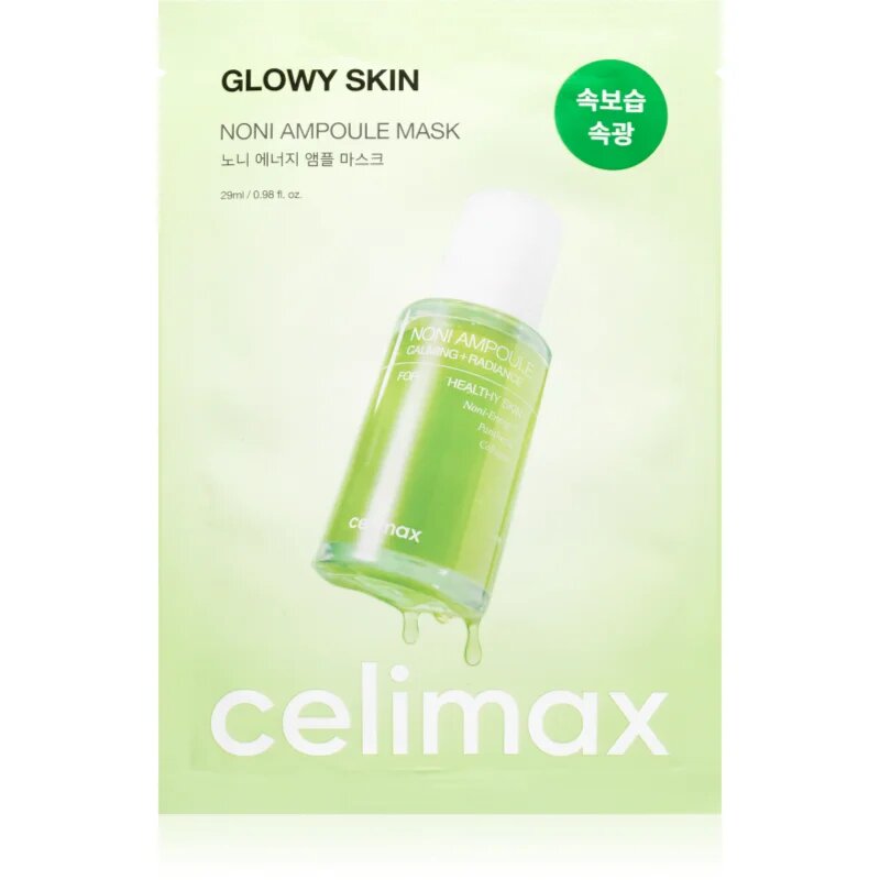 celimax The Real Noni hidratáló gézmaszk a feszes bőrért 25 ml