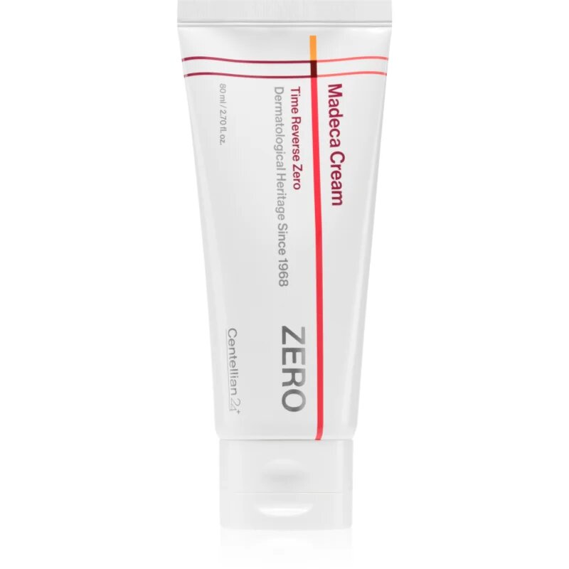 Centellian24 Madeca Cream Time Reverse Zero könnyű ránctalanító krém nyugtató hatással 80 ml