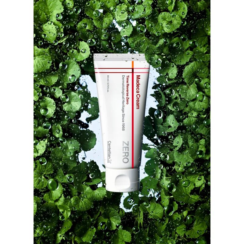 Centellian24 Madeca Cream Time Reverse Zero könnyű ránctalanító krém nyugtató hatással 80 ml