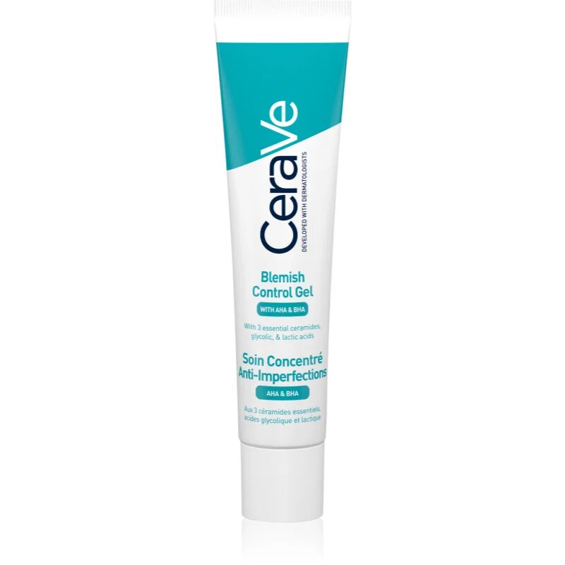 CeraVe Blemish Control Gel helyi ápolás a bőr tökéletlenségei ellen 40 ml