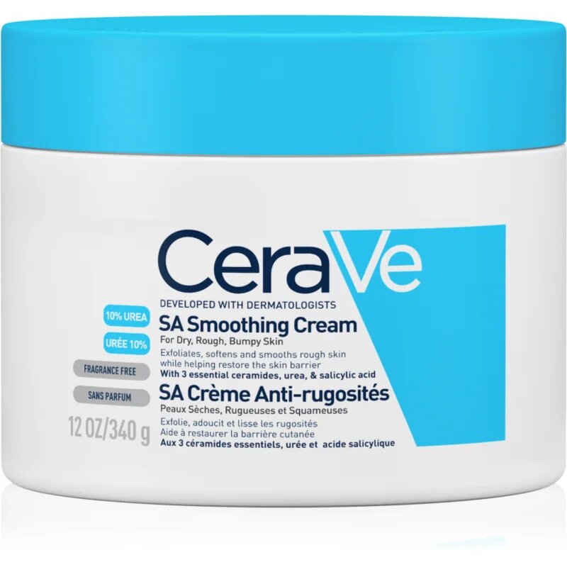 CeraVe SA hidratáló-puhító krém Száraz nagyon száraz bőrre 340 g