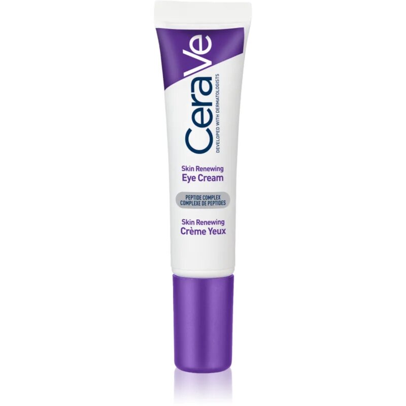 CeraVe Skin Renewing Eye Cream szemkrém a bőrréteg megújítására 15 ml