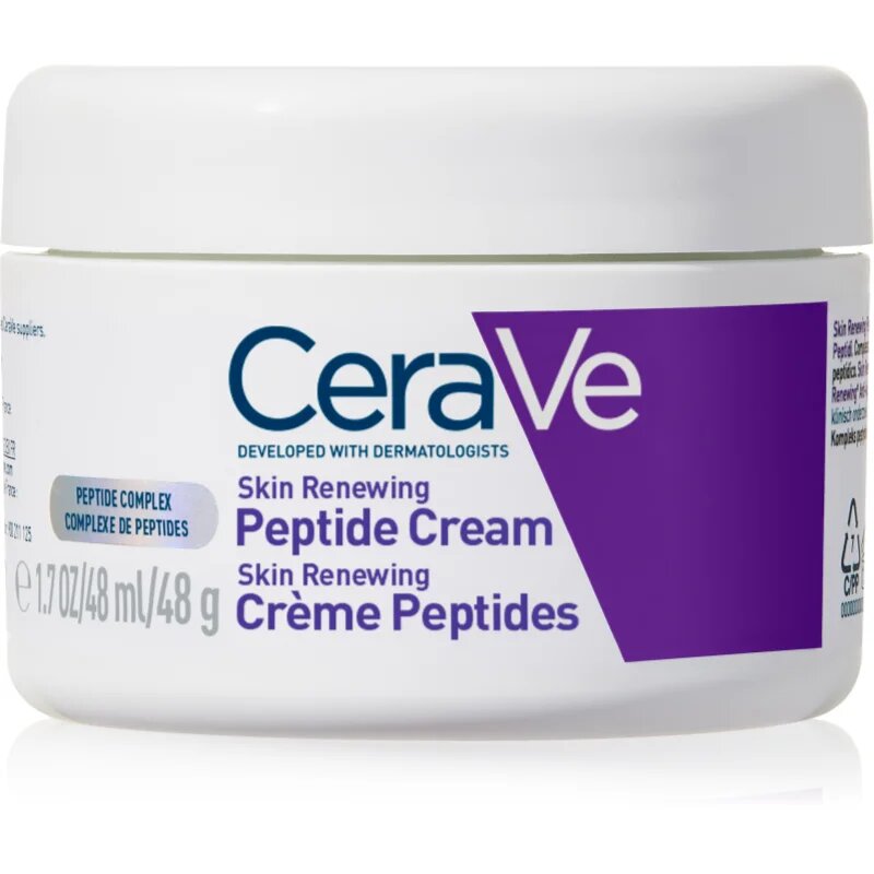 CeraVe Skin Renewing Peptide Cream Bőrmegújító Peptid Krém 48 g