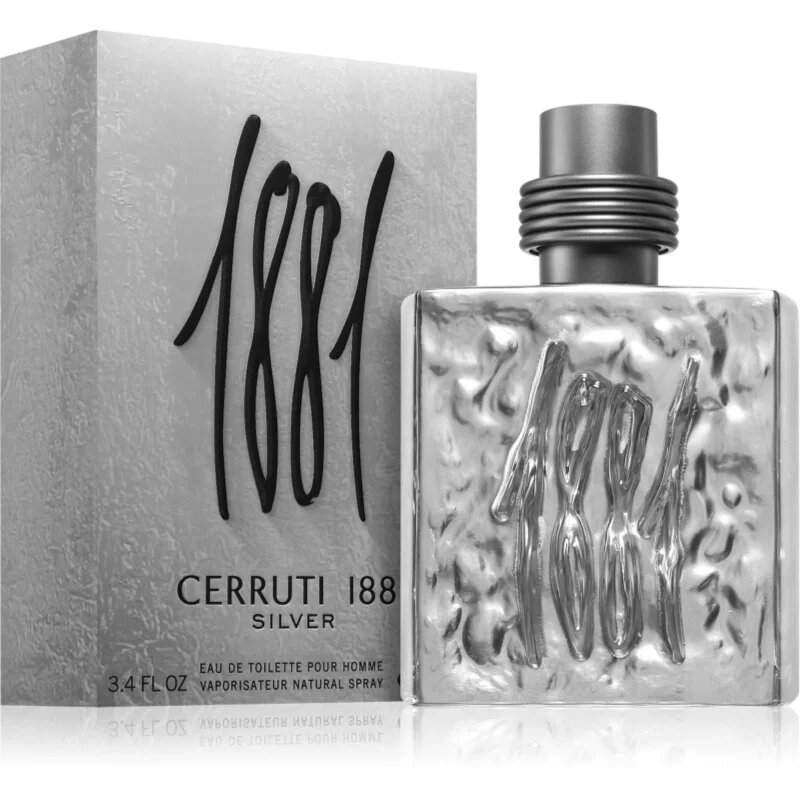 Cerruti 1881 Silver Eau de Toilette uraknak 100 ml
