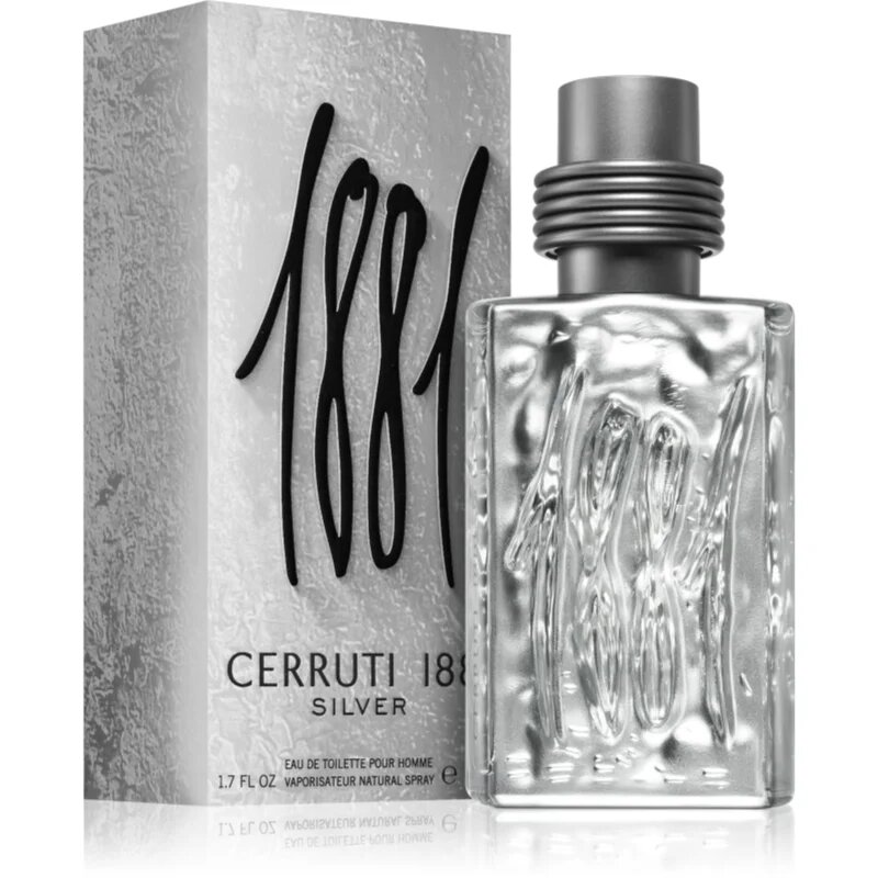 Cerruti 1881 Silver Eau de Toilette uraknak 50 ml