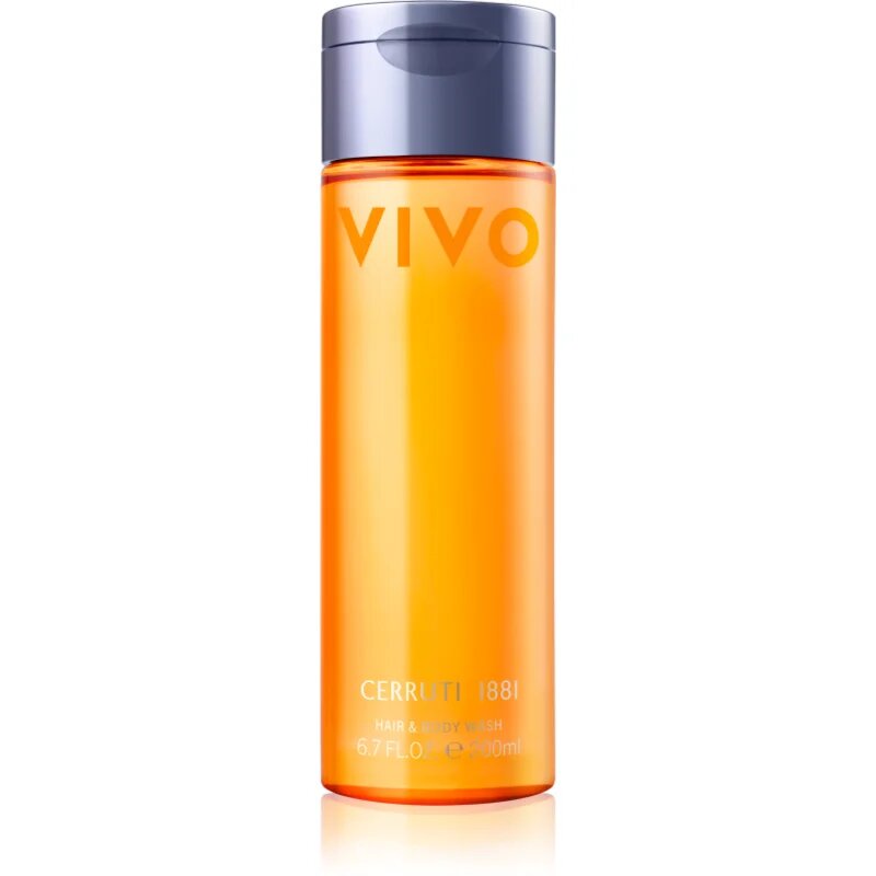 Cerruti 1881 Vivo tusfürdő gél testre és hajra uraknak 200 ml