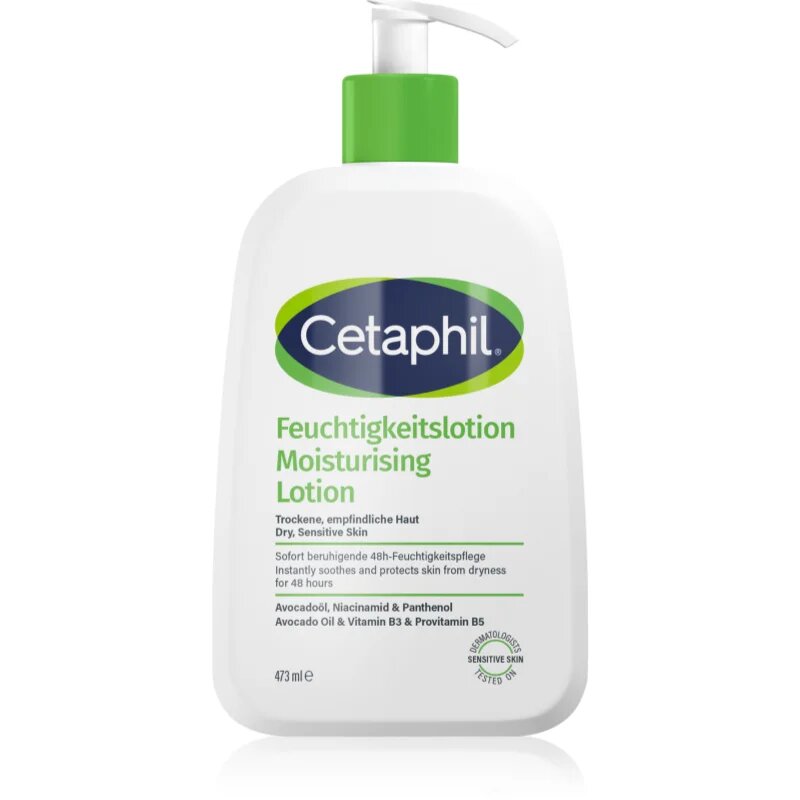 Cetaphil Moisurizing Lotion hidratáló krém száraz és érzékeny bőrre 473 ml