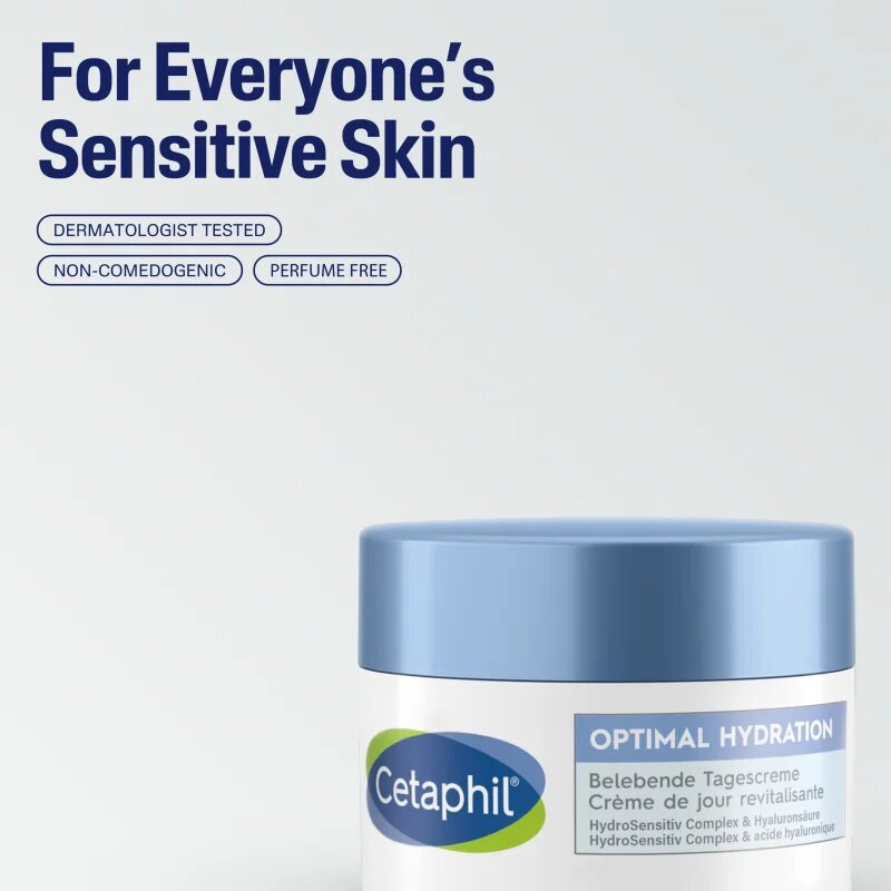 Cetaphil Optimal Hydration Revitalizing Day Cream revitalizáló nappali krém 48 g