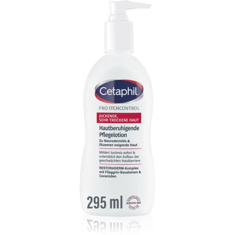 Cetaphil PRO ItchControl Lotion testápoló tej száraz és atópiás bőrre 295 ml