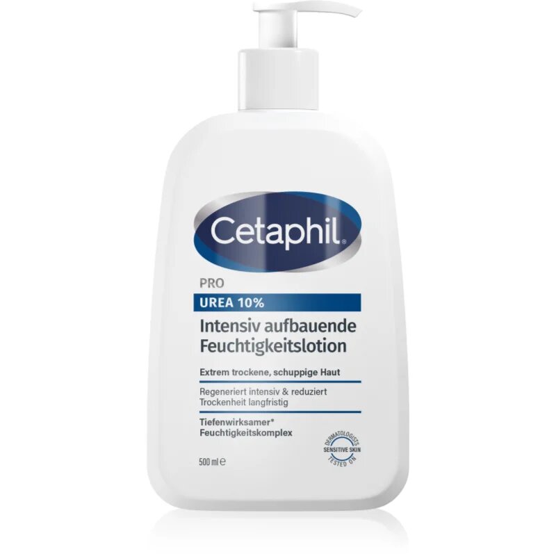 Cetaphil Pro Urea 10% Lotion megújító hidratáló emulzió 500 ml