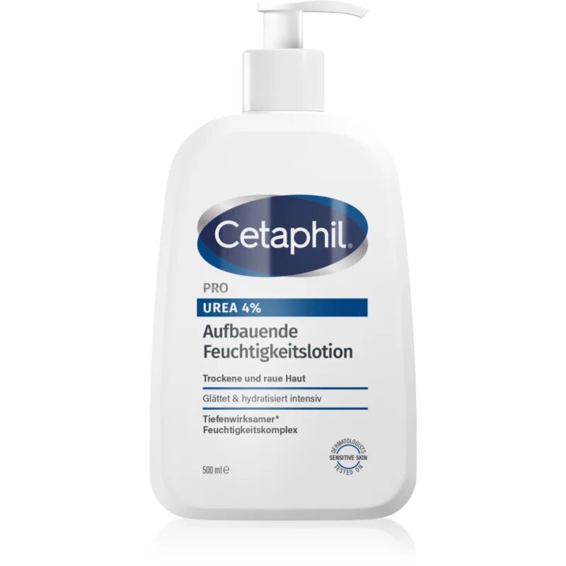 Cetaphil Pro Urea 4% Lotion megújító hidratáló emulzió 500 ml