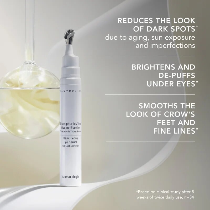 Chantecaille Blanc Peony Eye Serum éjszakai szérum sötét karikákra 15 ml
