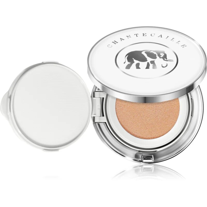 Chantecaille Future Skin Cushion Foundation folyékony alapozó sminkszivaccsal + utántöltő Vanilla 2x12 g