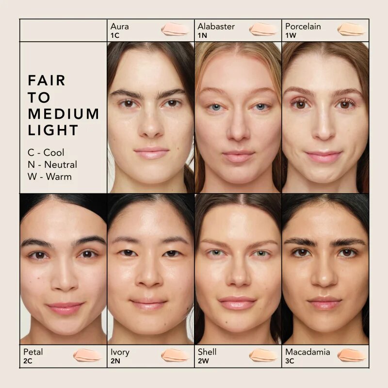 Chantecaille Future Skin Gel Foundation hidratáló alapozó élénkítő hatással Ivory 2N 30 g