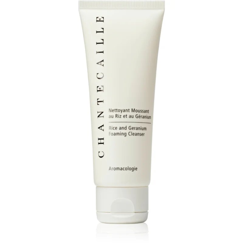 Chantecaille Rice and Geranium Foaming Cleanser gyengéd tisztító emulzió hidratáló hatással 70 g