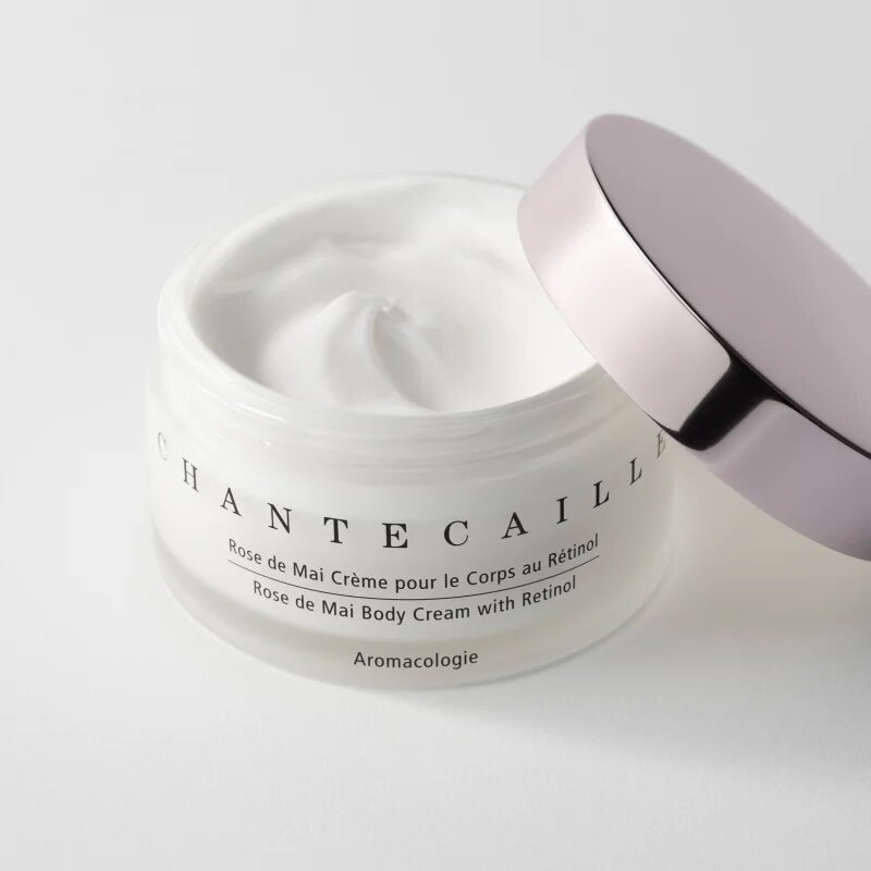 Chantecaille Rose de Mai Body Cream with Retinol testápoló krém retinollal 150 ml