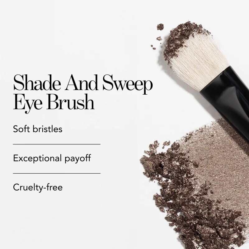 Chantecaille Shade and Sweep Eye Brush lapos szemhéjfesték ecset 1 db