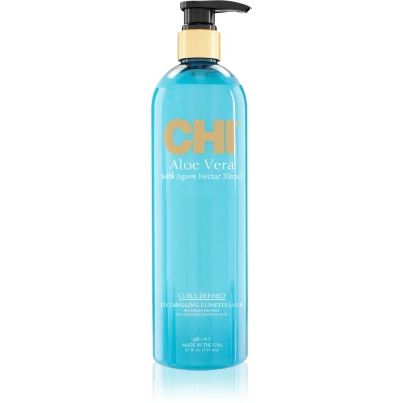 CHI Aloe Vera Curl Enhancing Shampoo sampon a hullámos és göndör hajra 739 ml