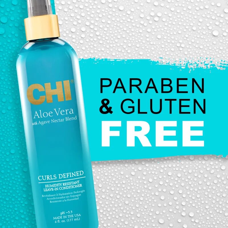 CHI Aloe Vera Curls Defined öblítés nélküli kondicionáló göndör hajra 177 ml