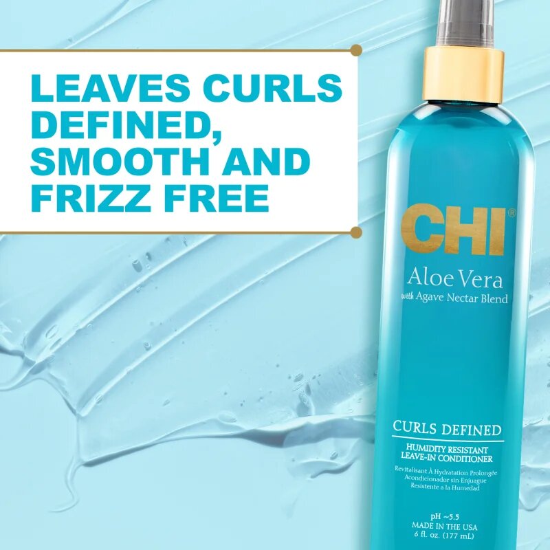 CHI Aloe Vera Curls Defined öblítés nélküli kondicionáló göndör hajra 177 ml