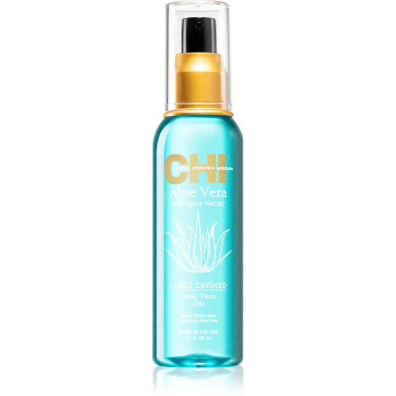 CHI Aloe Vera Curls Defined száraz olaj göndör hajra 89 ml