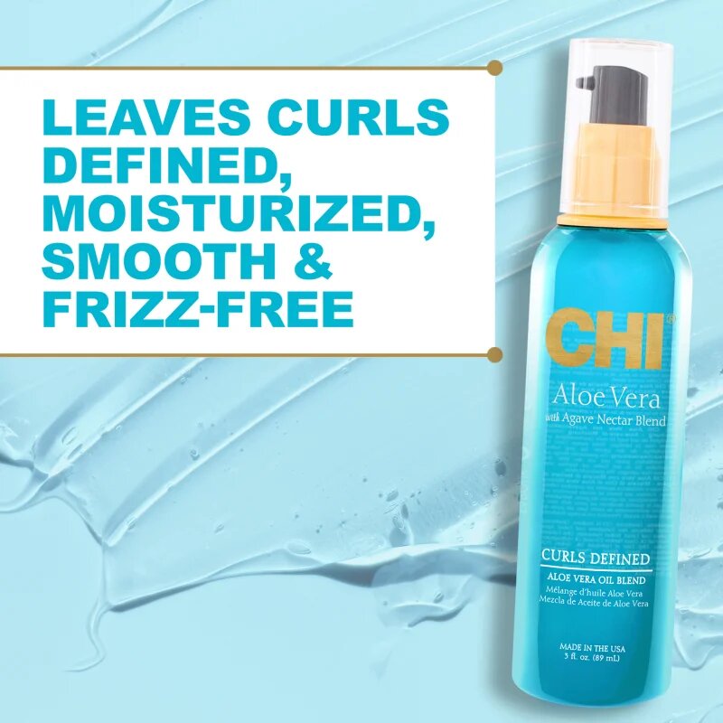 CHI Aloe Vera Curls Defined száraz olaj göndör hajra 89 ml