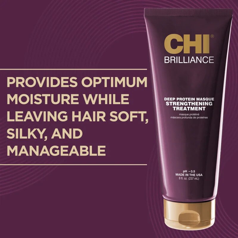 CHI Brilliance Hair & Scalp Protective Cream védőkrém a hajra és a fejbőrre 177 ml
