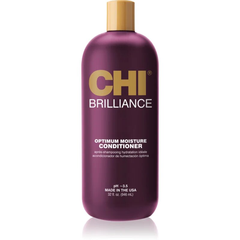CHI Brilliance Optimum Moisture Conditioner hidratáló kondicionáló száraz és sérült hajra 946 ml
