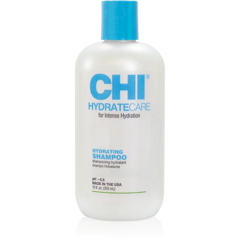 CHI HYDRATECARE Hydrating Shampoo hidratáló sampon száraz hajra 355 ml